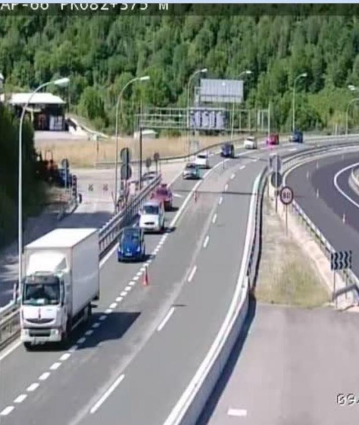 Imagen secundaria 2 - Las obras en la autopista del Huerna provocan que ir por la autopista ya solo sea seis minutos más corto que por Pajares