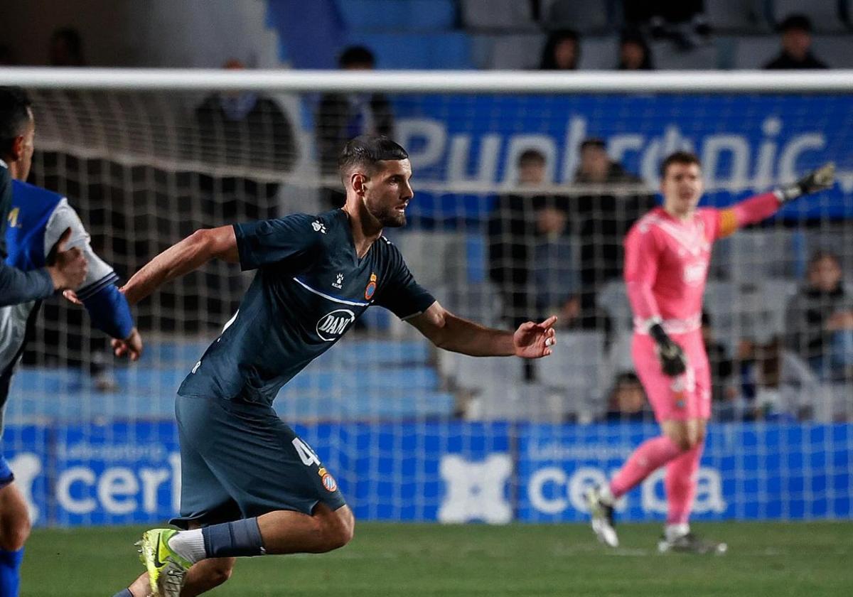 Justin Smith, en un partido con el Espanyol.
