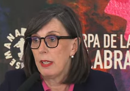 Nieves Roqueñí, durante su intervención este viernes en la Semana Negra.