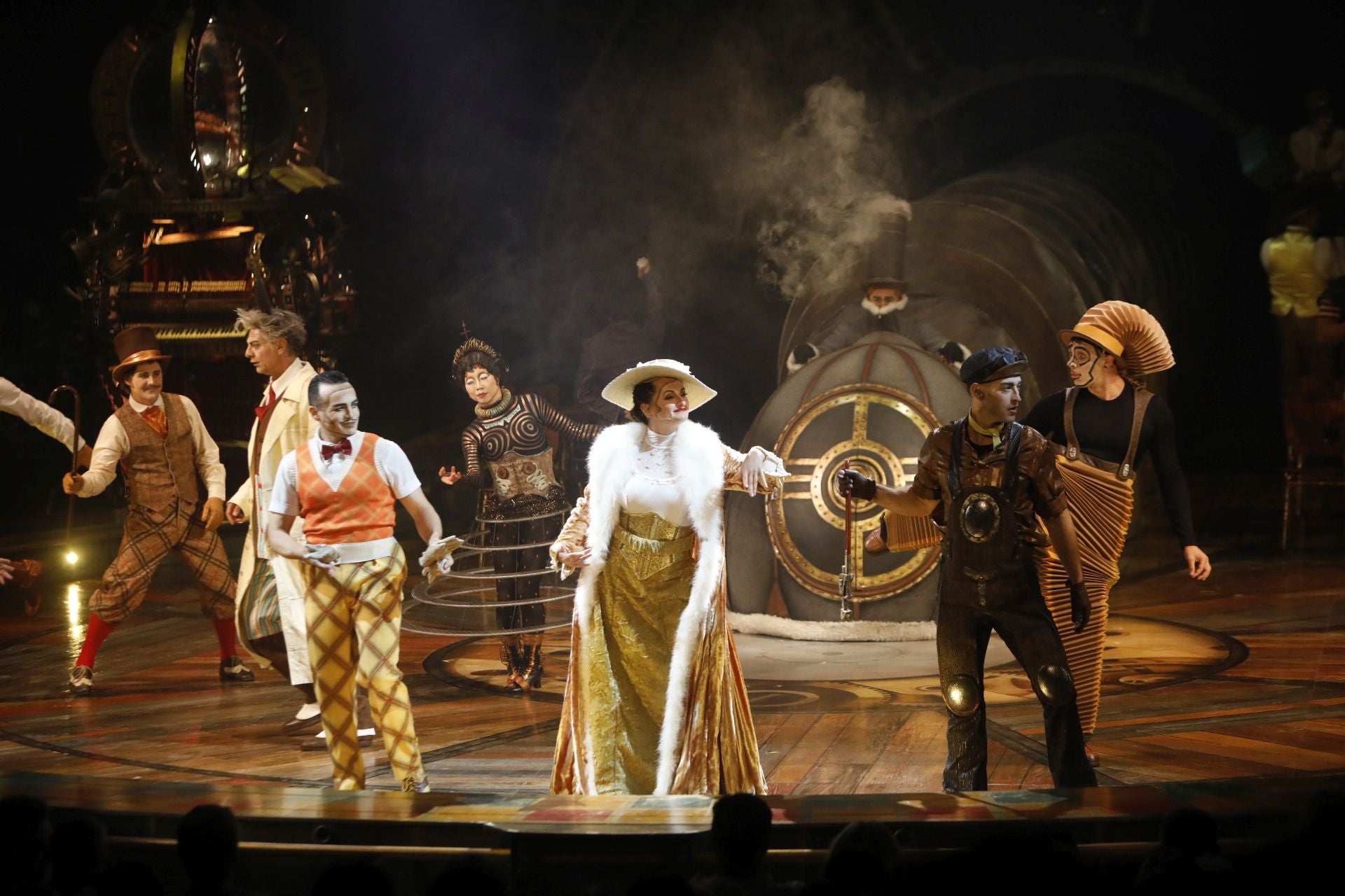 Las espectaculares imágenes que deja &#039;Kurios&#039; del Cirque du Soleil en su estreno en Gijón