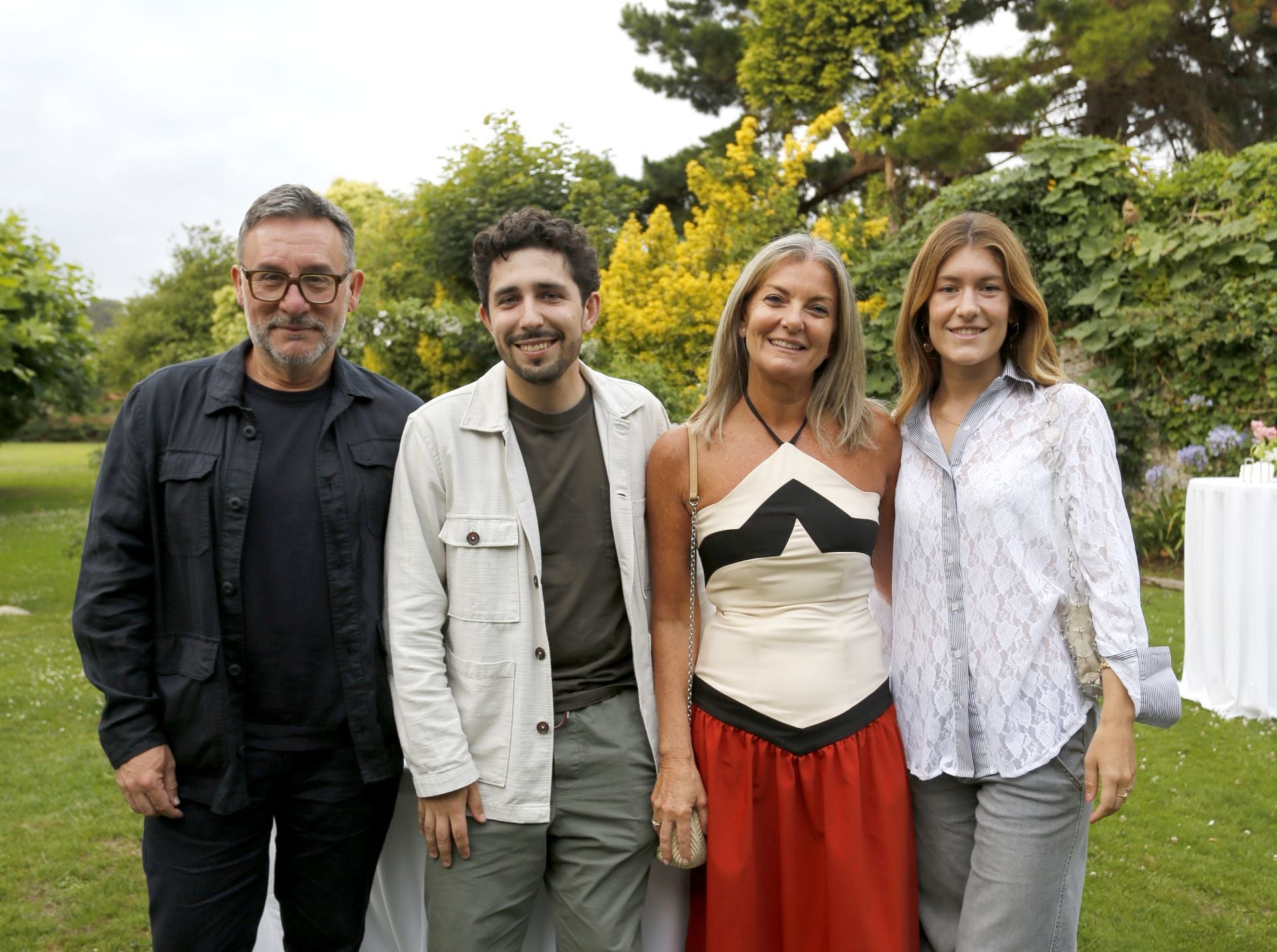 Jesús Soberón, Jesús Sánchez Manzano (Hotel Narbasu y Caldereta de Honor 2025), Graciela Blanco y María Vigil.