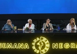 Miguel Munárriz, Juan Cruz, Carmen Yáñez y Beatriz Rato.