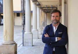 Iván Espinosa de los Monteros, en Oviedo.
