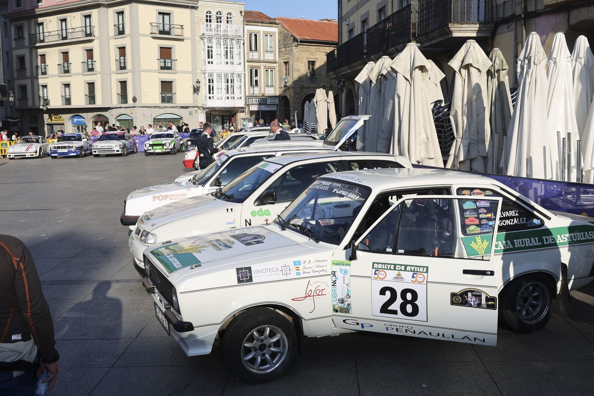 Avilés quema rueda: las fotos que deja el Rallye Histórico