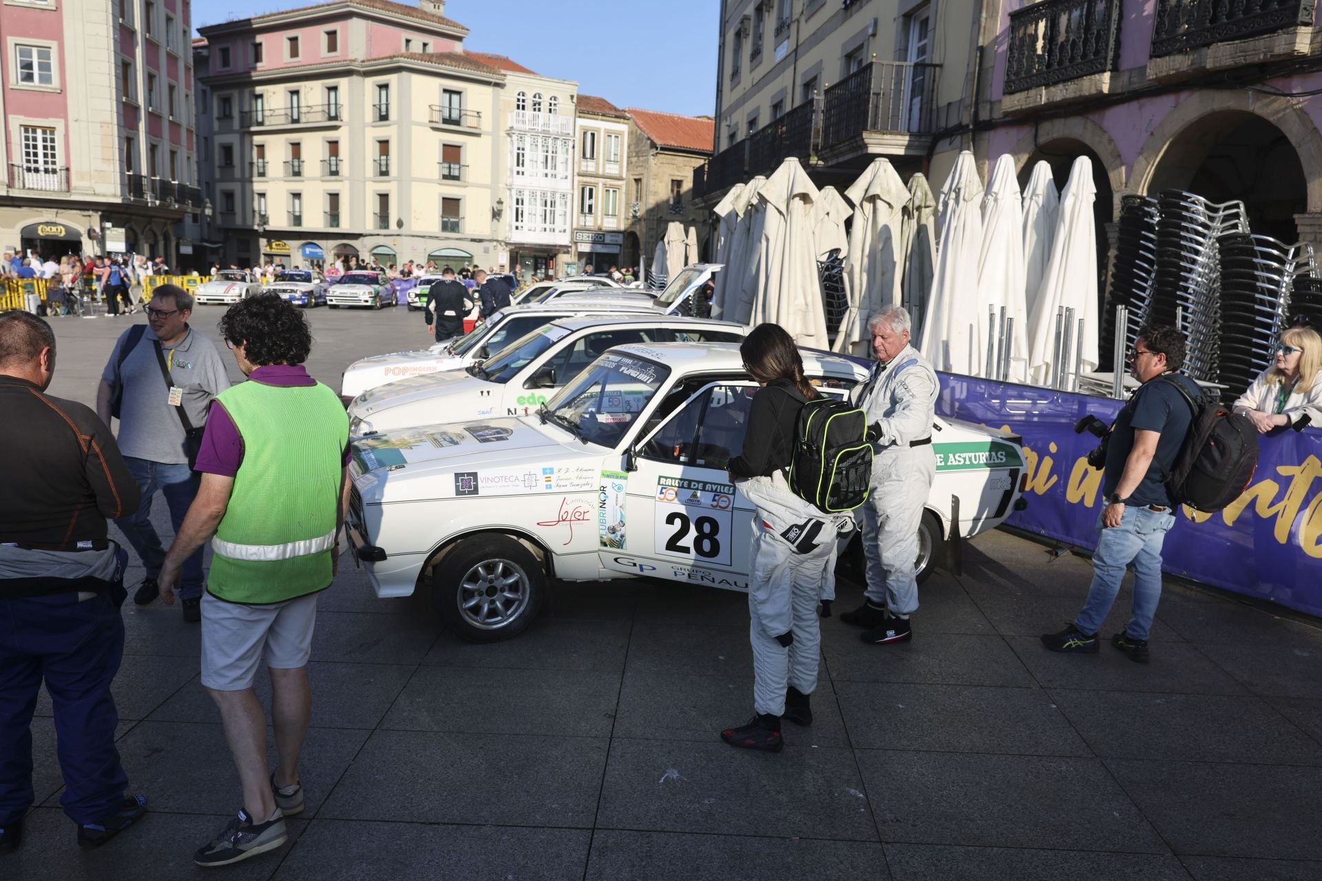 Avilés quema rueda: las fotos que deja el Rallye Histórico