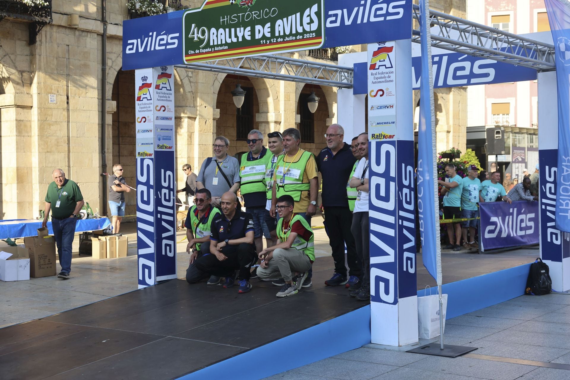 Avilés quema rueda: las fotos que deja el Rallye Histórico
