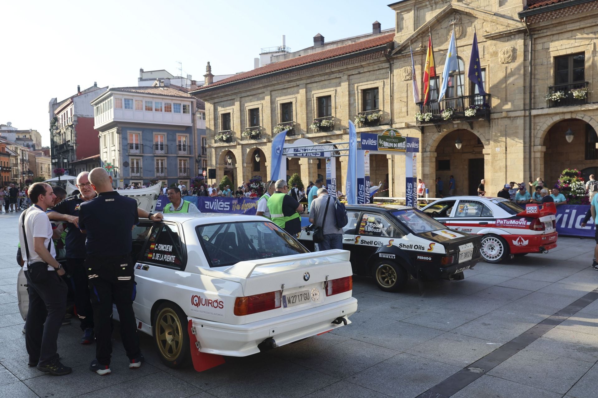 Avilés quema rueda: las fotos que deja el Rallye Histórico