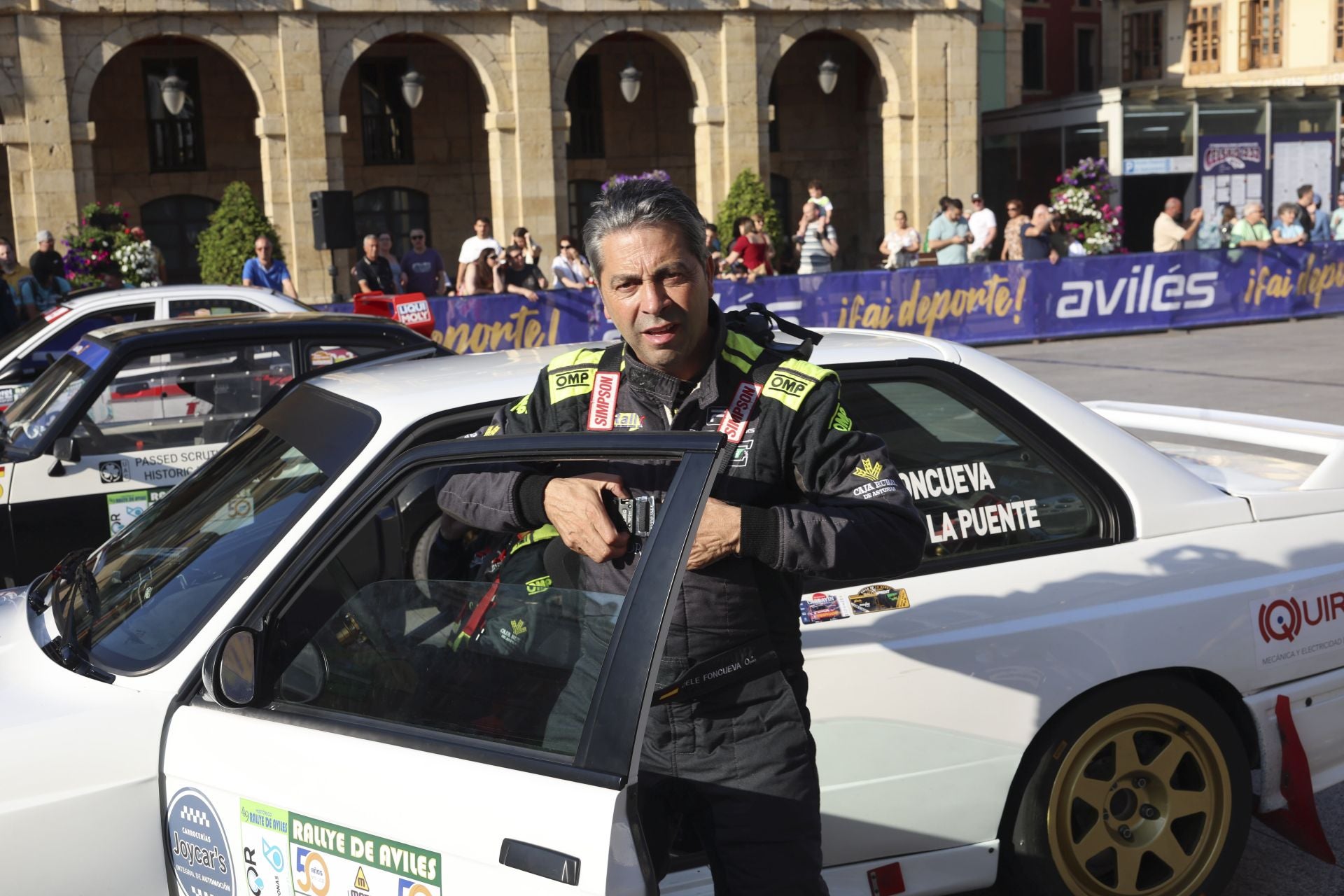 Avilés quema rueda: las fotos que deja el Rallye Histórico