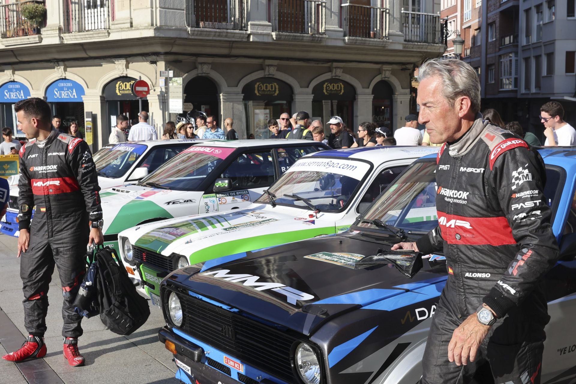 Avilés quema rueda: las fotos que deja el Rallye Histórico