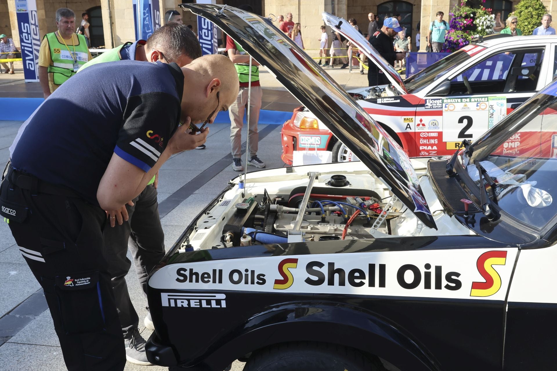 Avilés quema rueda: las fotos que deja el Rallye Histórico