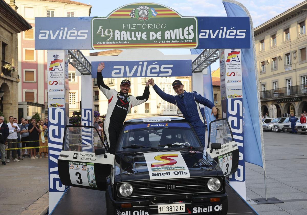Avilés quema rueda: las fotos que deja el Rallye Histórico