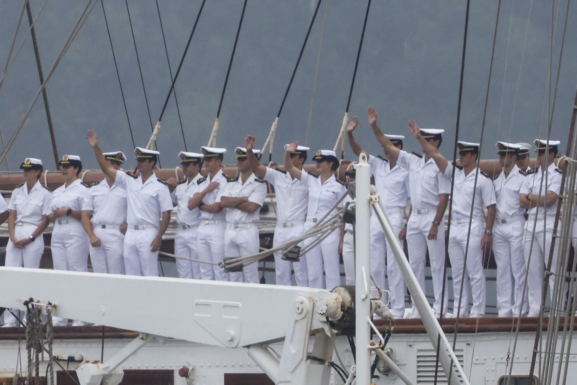 Fotos: la Princesa Leonor termina su formación en el Juan Sebastián de &#039;Elcano&#039;
