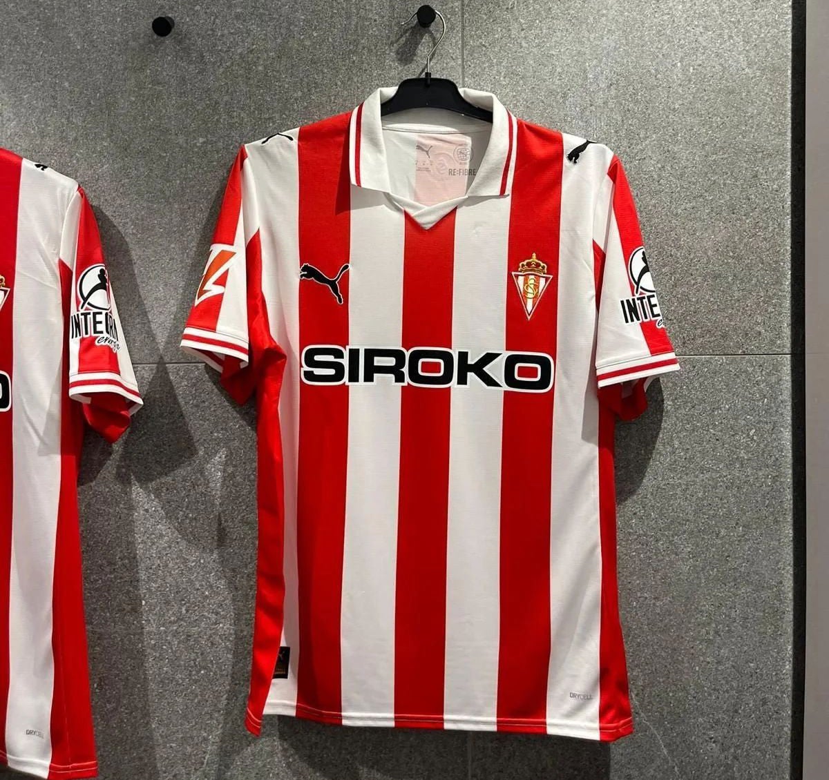 Nueva camiseta del Sporting de Gijón.