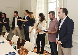 Ángel Espiniella, Jorge García, Pablo Díaz, Pino del Río, María Cezón, Manuel Campa y Rodrigo García.