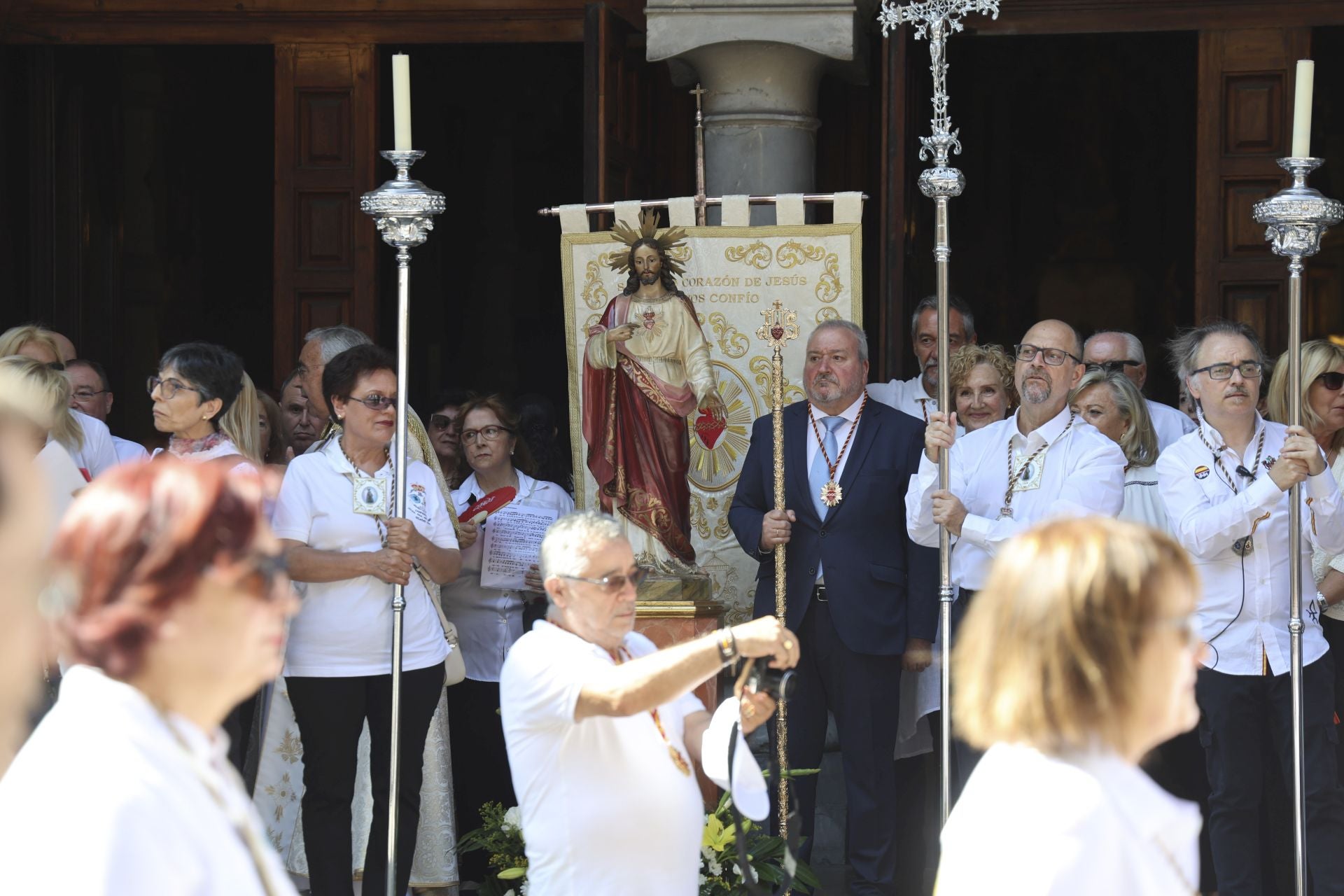 Gijón celebra la procesión marinera de la Virgen del Carmen