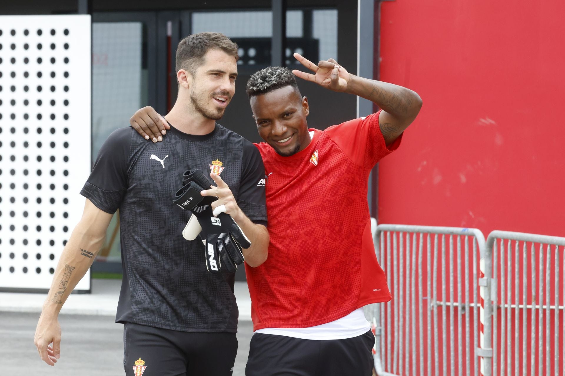 Entrenamiento del Sporting de Gijón (17/07/2025)