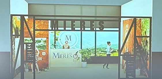 Recreación del nuevo pabellón de Mieres en la Fidma