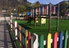 Parque infantil de San Martín,, una de las áreas que recibirá dinero para mejoras