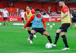 Entrenamiento del Sporting de este viernes 18 de julio