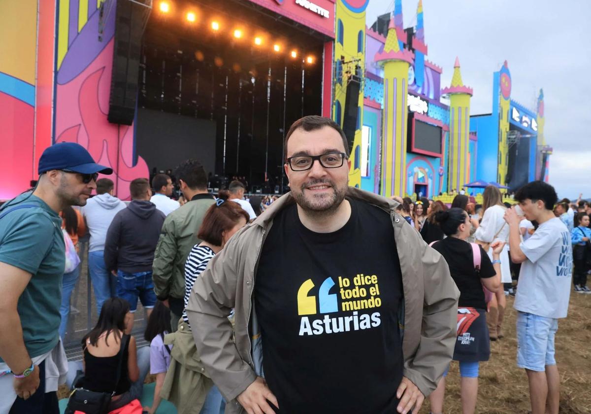 Adrián Barbón en el Boombastic.