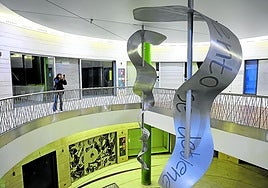 Interior de la galería comercial del Calatrava.