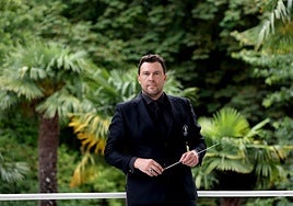 David Colado, en el Campo San Francisco.