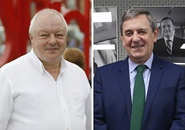 Ángel de la Fuente y Abel Fernández.