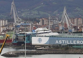 Astilleros Armón en Gijón.