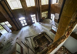 Vestíbulo del antiguo Hospital General.