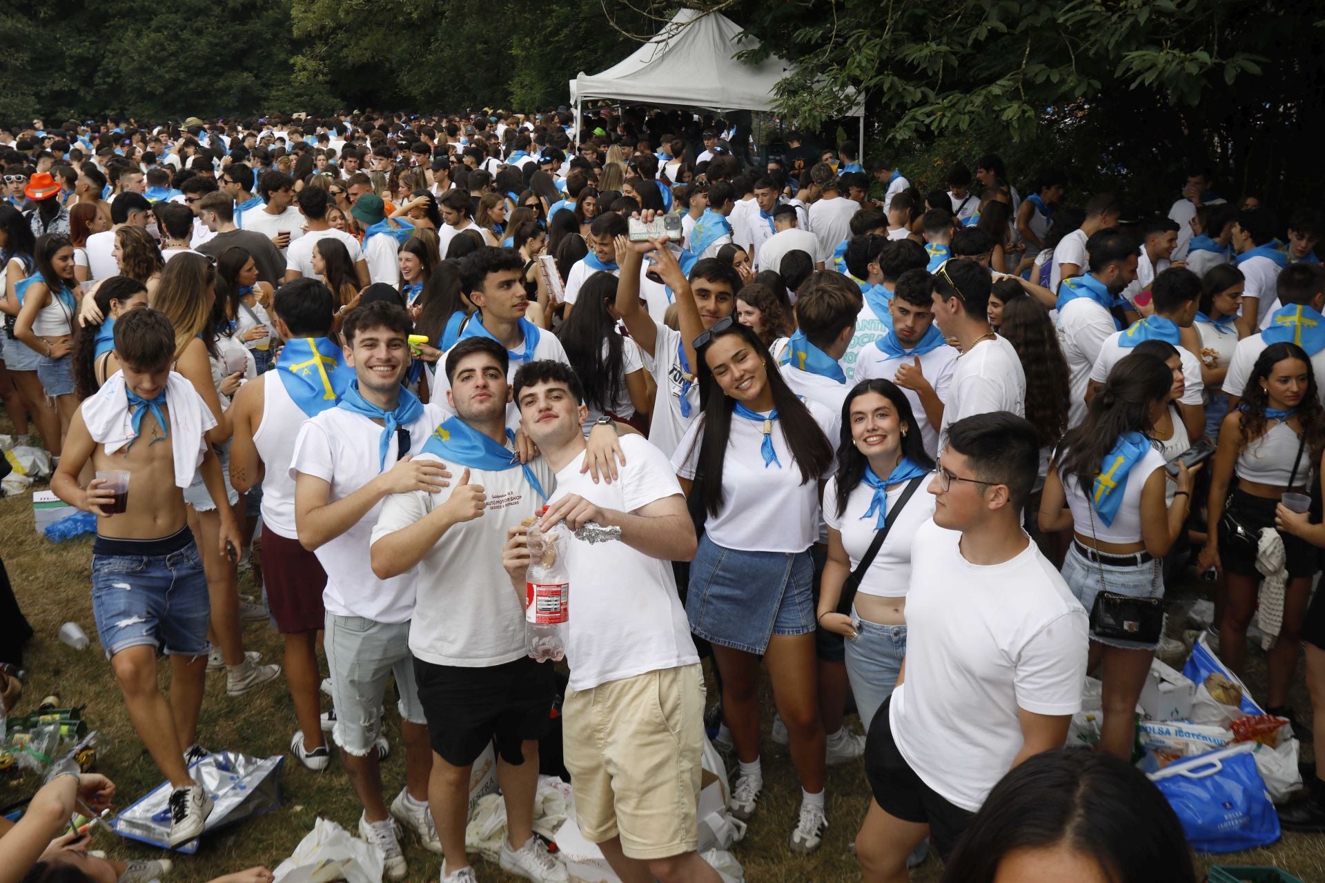 ¿Estuviste en El Carmín? ¡Búscate en las fiestas en la Pola de Siero!
