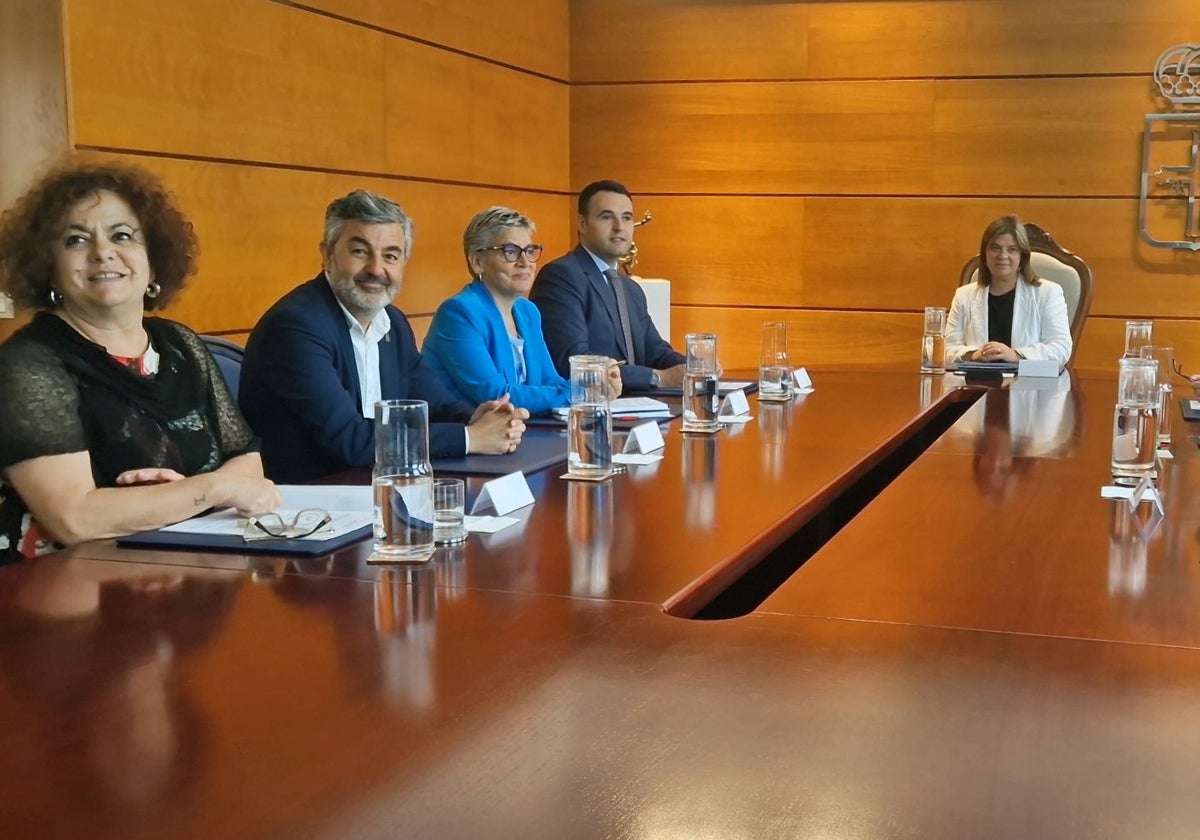 Reunión del Consejo de Gobierno del Principado, presidido por Gimena Llamedo ante la ausencia por vacaciones del presidente Adrián Barbón.