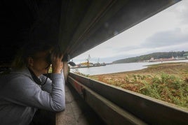El observatorio de aves se plantea por el Principado dentro del vallado de la charca y Mavea pedirá que se coloque fuera.