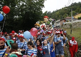 Una de las embarcaciones de la última edición del Descenso.