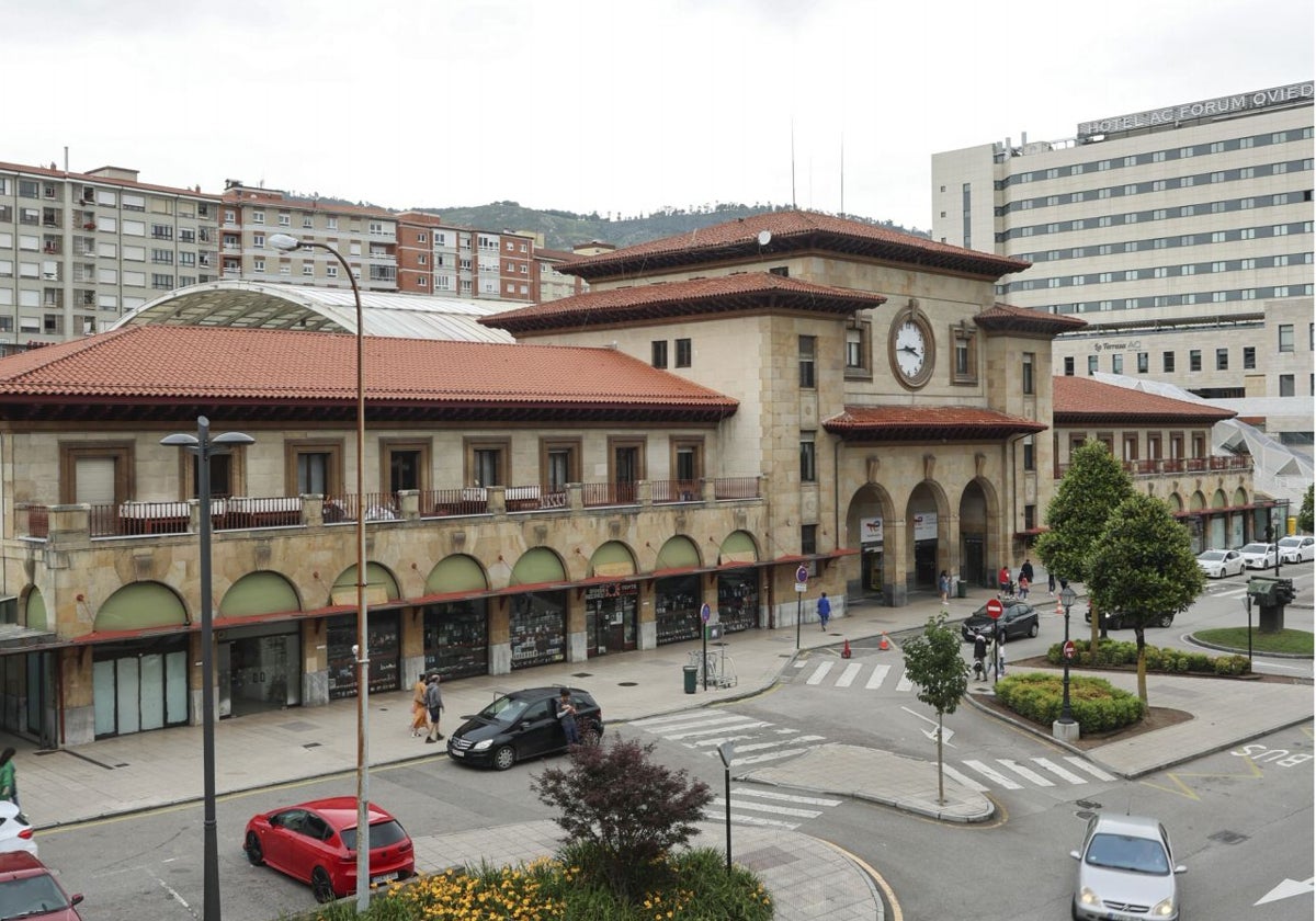 La Estación del Norte, en Oviedo.
