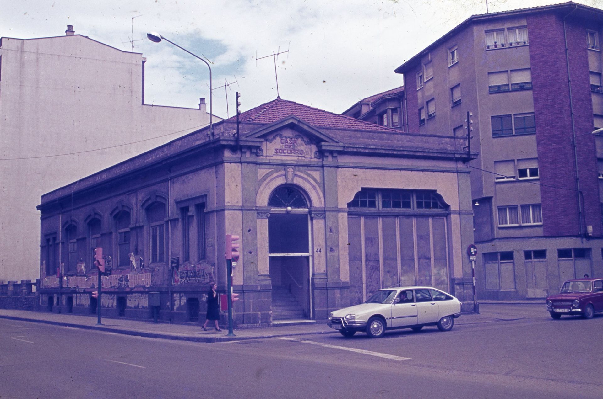 Casa de Socorro, en Carretera de La Costa. 1977