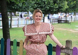 Estefanía Rodríguez Serrano, el pasado viernes en Avilés.