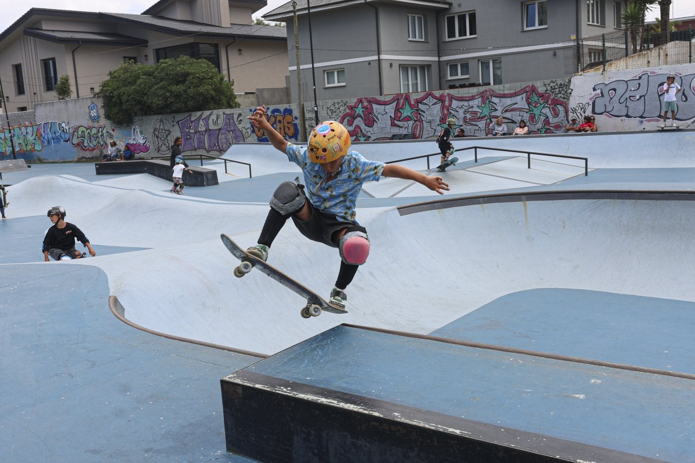 El skate volvió a ser protagonista en la jornada del sábado en el Longboard.