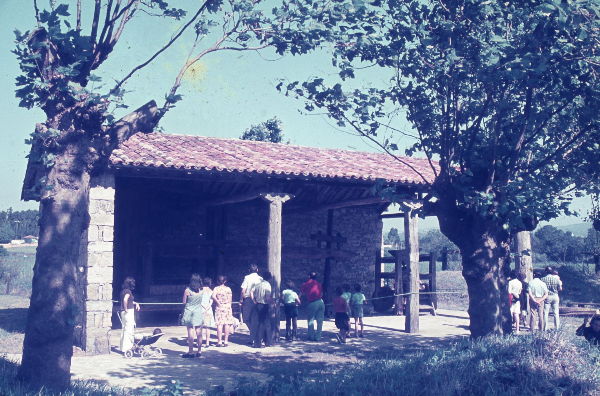 Llagar del Museo del Pueblo de Asturias. 1974