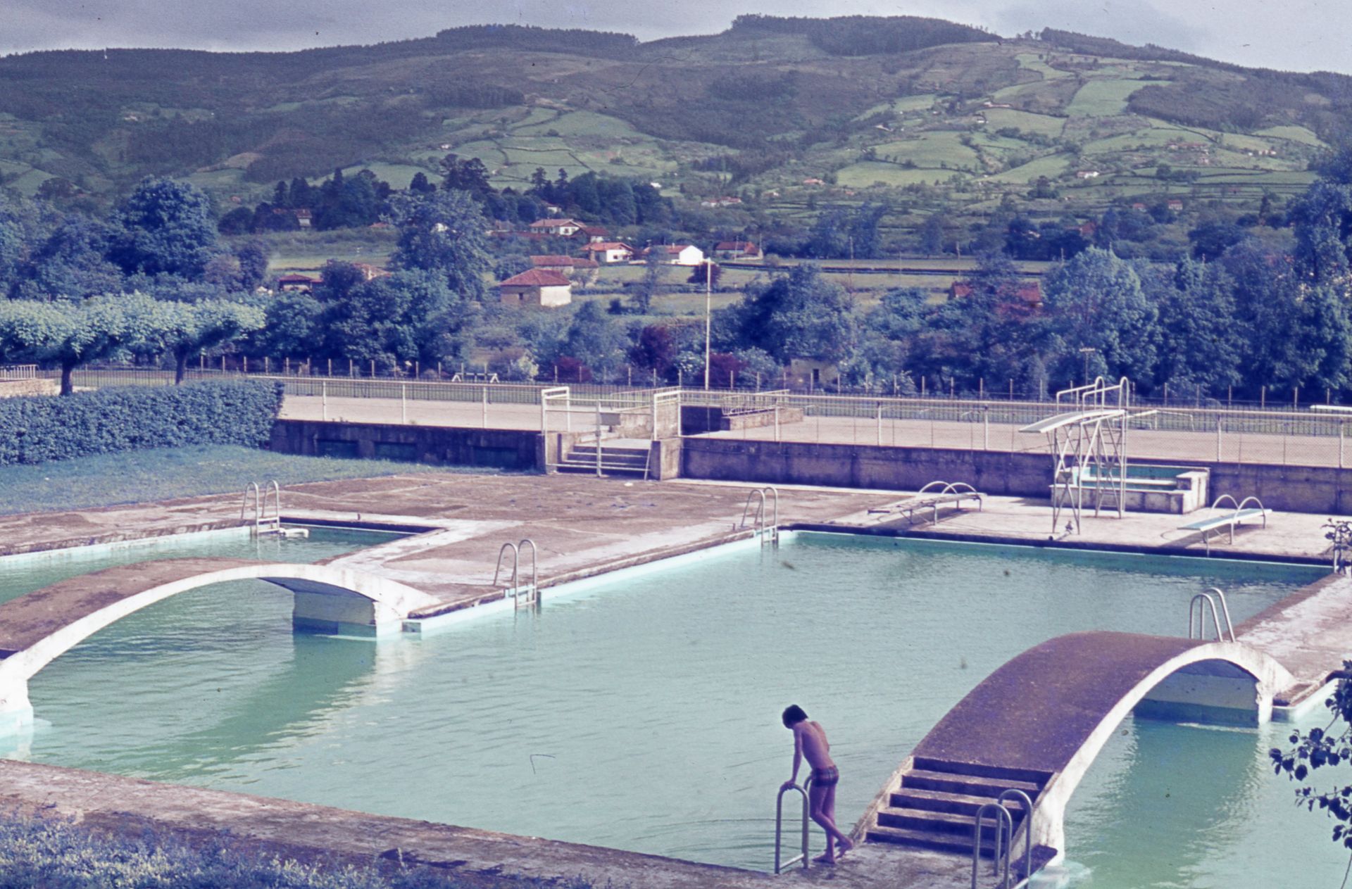 Piscinas de La Laboral. 1972