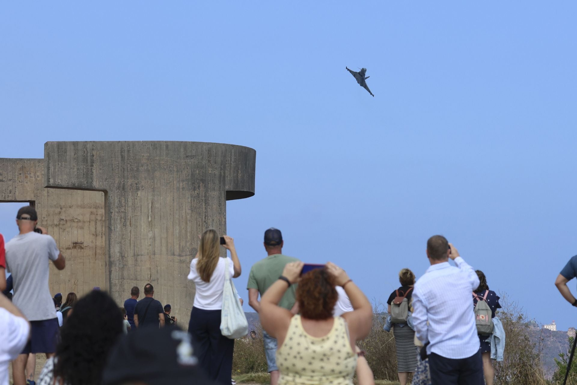 Todo listo para el Festival Aéreo de Gijón: las mejores fotos del último ensayo