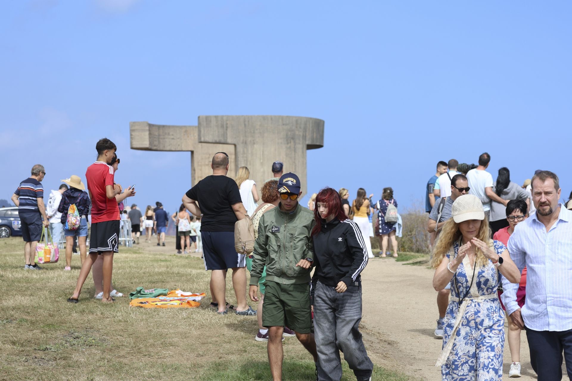 Todo listo para el Festival Aéreo de Gijón: las mejores fotos del último ensayo