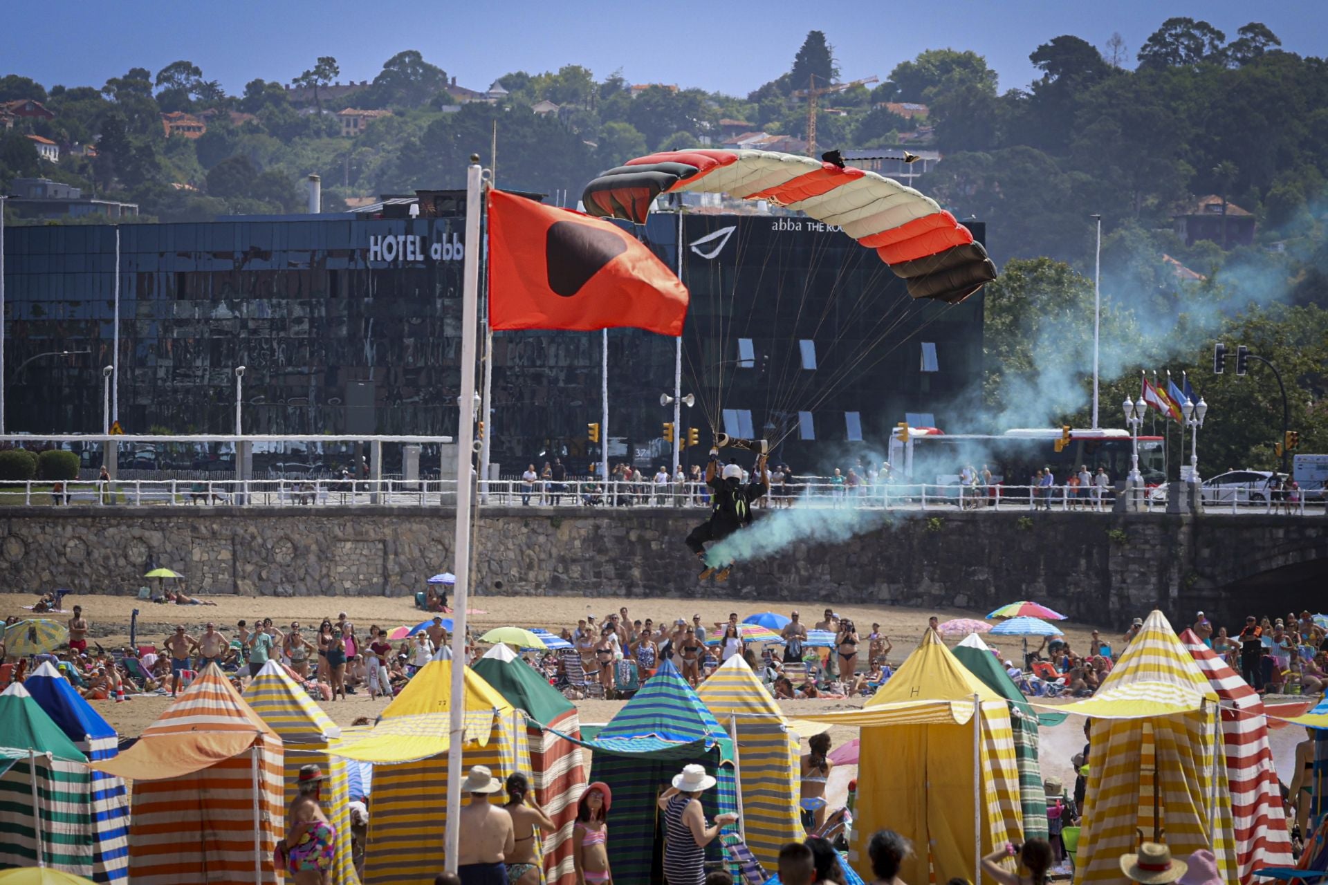 Todo listo para el Festival Aéreo de Gijón: las mejores fotos del último ensayo