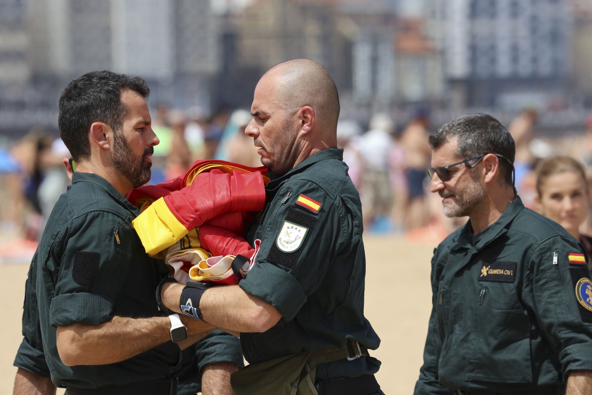 Todo listo para el Festival Aéreo de Gijón: las mejores fotos del último ensayo