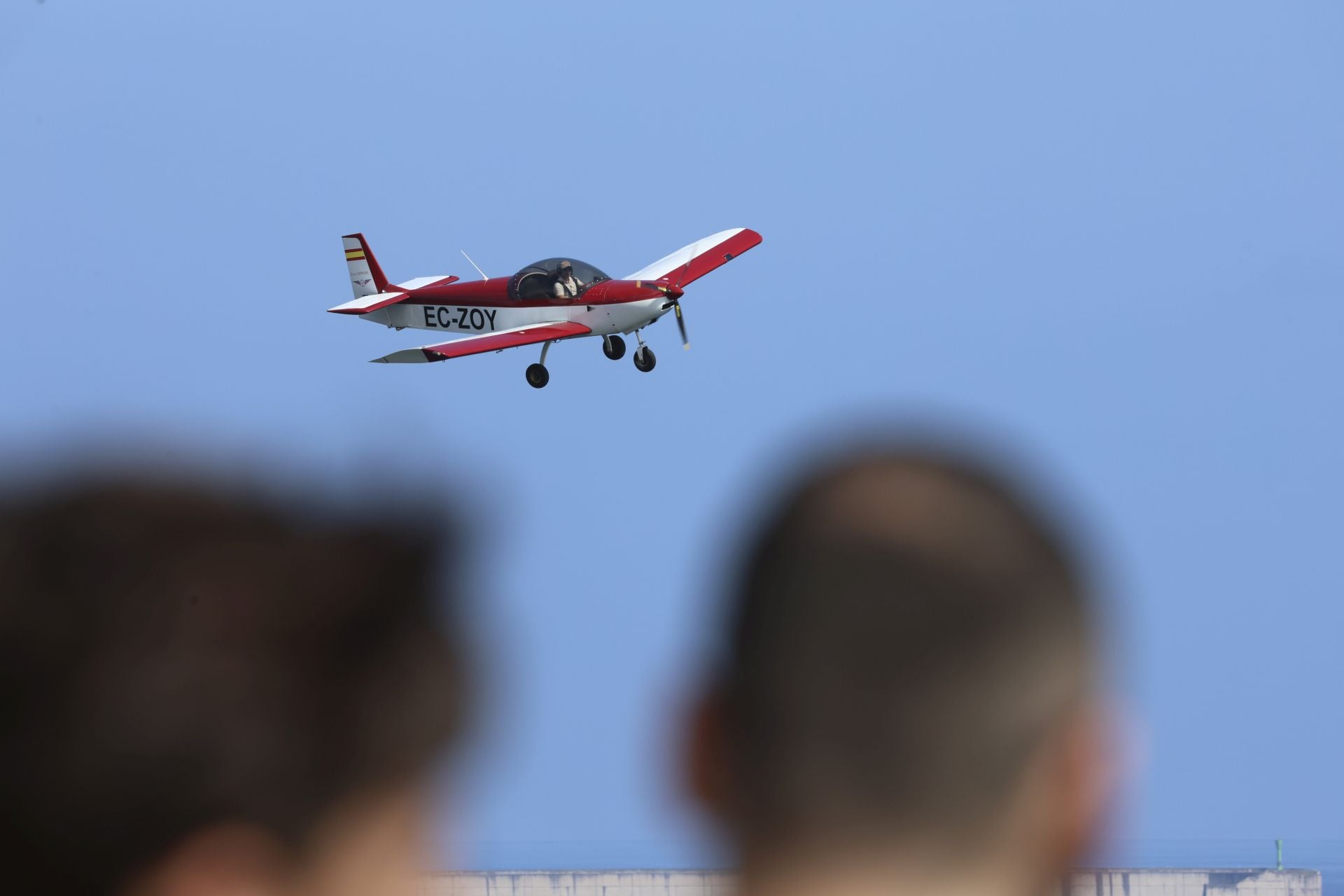 Todo listo para el Festival Aéreo de Gijón: las mejores fotos del último ensayo