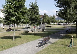 Vista del parque deSevero Ochoa, en la Urgisa.