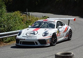 El gijonés López Fombona, en Chantada.