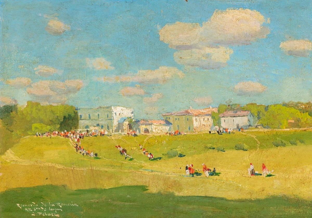 Obra de Juan Peláez que se ha adquirido para el Museo de Bellas Artes de Asturias.