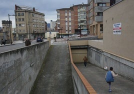 El aparcamiento de Ferreros, en Ciudad Naranco.
