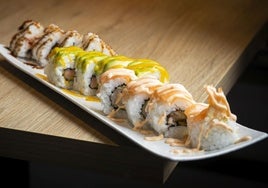 Menú de Mesas Yantar en Restaurante Hikari Suka