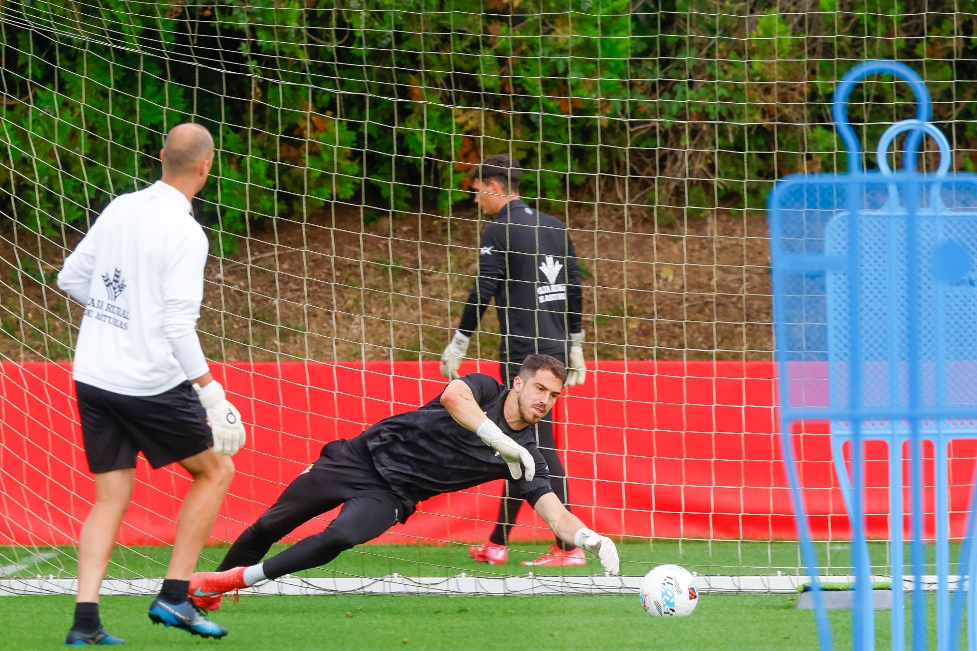 El entrenamiento del Sporting de Gijón de este 29 de julio, en imágenes